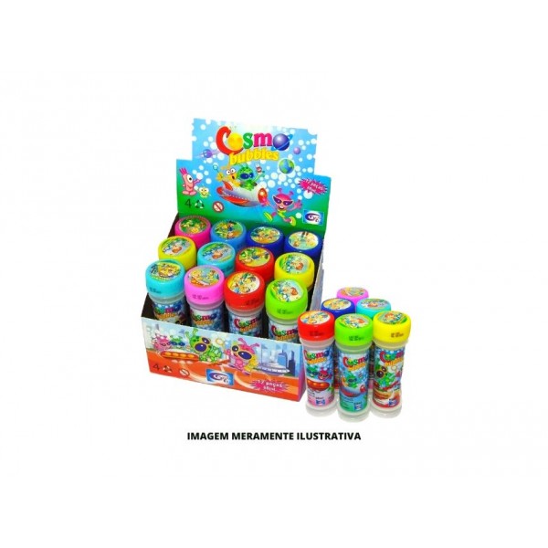BOLHA DE SABAO - COSMO BUBBLES - 60ml - DP12